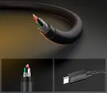 USB-C to USB-C 1 Metre Kablo 60W Güç/PPS 2.0 Super Hızlı Şarj / 480 Mbps Data Aktarım Hızı Type-C Ek-6