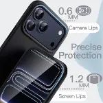 iPhone 17 Pro Max İle Uyumlu Lansman Kılıf İnce Sıvı Silikon 3 Katmanlı Tam Kaplamalı Yumuşak Jel Ka-5