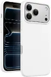 iPhone 17 Pro Max İle Uyumlu Lansman Kılıf İnce Sıvı Silikon 3 Katmanlı Tam Kaplamalı Yumuşak Jel Ka-1