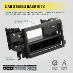 Dash Kit 2009 Nissan 370Z Çift Din ve Din için Cepli-7