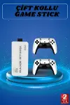 Game Stick 4K Retro Çift Kollu Atari Oyunlari +20000 Oyunlu Konsol Nostalji-1