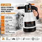 Polham Yeni Nesil 2L Şarjlı Otomatik Basınçlı Araç Yıkama Köpük Püskürtücü, Araç, Jant, Bahçe Yıkama-2
