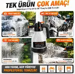 Polham Yeni Nesil 2L Şarjlı Otomatik Basınçlı Araç Yıkama Köpük Püskürtücü, Araç, Jant, Bahçe Yıkama-3