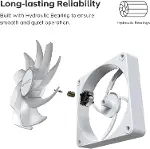 GF120R V2 ARGB 120mm Kasa Fanı - Şık ve Minimalist Tasarım, Yüksek Hava Akışı, Hidrolik Rulman, Sess-4