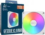 GF120R V2 ARGB 120mm Kasa Fanı - Şık ve Minimalist Tasarım, Yüksek Hava Akışı, Hidrolik Rulman, Sess-1