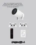 Projeksiyon Cihazı 4K Destekli Kablosuz Bağlantılı Bluetooth 5.0-3