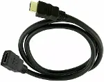 6546 HDMI Uzatma Kablosu Dişi Erkek 50 cm Düz Uçlu A Class – Maksimum Performans için Yüksek Kalitel-5