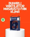 Ayarlanabilir Hız ve Yönlü Yüksek Performanslı Masaüstü Fan-1