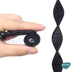 Xiaomi Mi Band 8 için Hasırlı Kordon Woven Sport Loop Gri [Mi Band 8 ile Uyumlu Kordon - Gri]-6