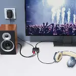 Dijital Analog Ses Dönüştürücü,Toslink, Optik çıkış to Rca çevirme DAC Dijital SPDIF Koaksiyel Optik-4