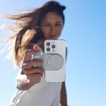 SnapGrip Pro - Kablosuz Deklanşör Düğmesi ile Mobil Pil Tutacağı - Manyetik Montaj Herhangi Bir Tele-2