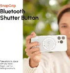 SnapGrip Pro - Kablosuz Deklanşör Düğmesi ile Mobil Pil Tutacağı - Manyetik Montaj Herhangi Bir Tele-5