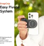 SnapGrip Pro - Kablosuz Deklanşör Düğmesi ile Mobil Pil Tutacağı - Manyetik Montaj Herhangi Bir Tele-6