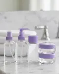 Seyahat İçin 5’li Şeffaf Kozmetik Şişe Seti 30 ml-1