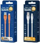 66W Type-C Hızlı Şarj ve Data Kablosu 1.3m Beyaz AZ-B02a-2