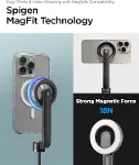 Kablosuz Bluetooth Selfie Çubuğu MagSafe ile Uyumlu Uzaktan Kumandalı Tripod / 1.2 Metre Kolay Taşın-3