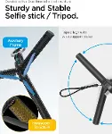 Kablosuz Bluetooth Selfie Çubuğu MagSafe ile Uyumlu Uzaktan Kumandalı Tripod / 1.2 Metre Kolay Taşın-6