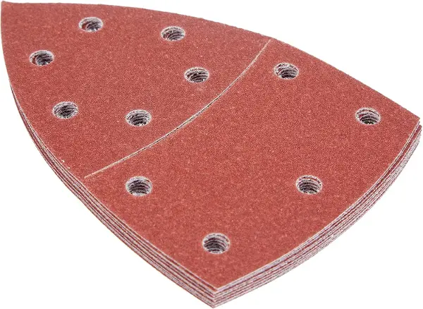 Accessories Zımpara Kağıdı (Çoklu Zımpara Makinesi için, Farklı Malzemeler, 10 Adet, 102 x 62/93 mm,