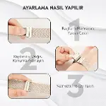 Apple Watch Series SE/11/10/9/8/7/6/5/4/3 ile Uyumlu Kumaş Kordon 46mm/45mm/44mm, Series 10 42mm/41m-5