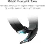 Samsung ile Uyumlu Spor Tasarım Flex Loop 20mm Kordon Galaxy Watch 7/6/5/4 Serisi için Galaxy Watch-4