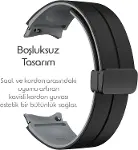 Samsung ile Uyumlu Spor Tasarım Flex Loop 20mm Kordon Galaxy Watch 7/6/5/4 Serisi için Galaxy Watch-6