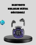 ENC Mikrofonlu Kablosuz Kulaklık Dokunmatik Kontrol ve LED Ekran Şarj Kutulu-1