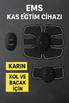 Titreşimli EMS Spor ve Fitness Cihazı Karın Kası Kol Bacak 2025 Model-3
