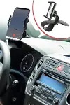® Araç İçi Konsola Takılan Döner Başlıklı Telefon Kıskacı Telefon Tutucu-6