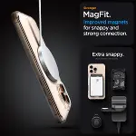 iPhone 16 Pro ile Uyumlu MagSafe Kılıf Ultra Hybrid Mag Fit White - ACS08129-5