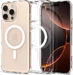 iPhone 16 Pro ile Uyumlu MagSafe Kılıf Ultra Hybrid Mag Fit White - ACS08129-1