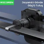 Metal Kancalı Havalandırma Destekli Araç içi Telefon Tutucu-4