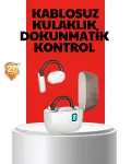 Kablosuz Bluetooth Kulaklık – Otomatik Eşleşme, Tek Tuş Kontrol, Stereo Ses-1