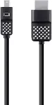 Mini 1.8 m Display Port to HDMI Cable siyah-1