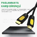 4K 30Hz 18Gbps HDR ARC HDCP Destekli HDMI 2.0 Kablo 25 Metre-5