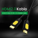 4K 30Hz 18Gbps HDR ARC HDCP Destekli HDMI 2.0 Kablo 25 Metre-6