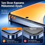 Poco X8 Pro ile Uyumlu 3D Anti-Statik 9H Temperli Ekran Camı-3