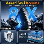 Poco X8 Pro ile Uyumlu 3D Anti-Statik 9H Temperli Ekran Camı-4
