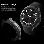 Galaxy Watch 6 Classic (43mm) ile Uyumlu Kılıf Liquid Air Matte Black - ACS06395-4