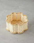 Flore Kağıt İp Sepet 1,5 cm Turuncu-2