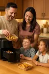Airfryer Pişirme Kağıdı, Fritöz Yağlı Kağıdı, Yanmaz Kağıt 50 Adet (Kare)-6