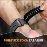 [Dynamic Loop] Samsung Galaxy Watch 9/8 44mm/40mm/Classic 46mm ile Uyumlu Kordon Çift Renkli Silikon-3