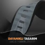 [Dynamic Loop] Samsung Galaxy Watch 9/8 44mm/40mm/Classic 46mm ile Uyumlu Kordon Çift Renkli Silikon-5