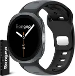 [Dynamic Loop] Samsung Galaxy Watch 9/8 44mm/40mm/Classic 46mm ile Uyumlu Kordon Çift Renkli Silikon-1