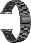 Watch 46mm 45mm 44mm 42mm 49mm Uyumlu Kordon Stal Baklalı Çelik Kordon Rahatsız Etmeyen Apple Watch-5