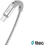 2DKX02CG ExtremeCable Ekstra Dayanıklı Type C Şarj Kablosu 150cm Gümüş-2