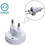 Seyahat Universal Çevirici 3in1 Priz Adaptörü Kompakt Tasarım 150 Ülke ile Uyumlu 250V 13A Orta Doğu-3