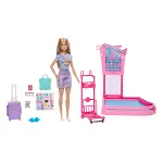 JMJ49 Barbie Malibu ve Bagaj Teslim Oyun Seti-2