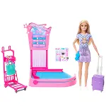 JMJ49 Barbie Malibu ve Bagaj Teslim Oyun Seti-1