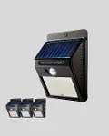 Solar Güneş Enerjili Hareket Sensörlü 4 Taraflı Bahçe Lambası – IP65 Su Geçirmez, 100 LED-4