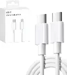 Kyrotech USB C Kablosu Esnek USB C - USB C Şarj Kablosu PD 3.0 iPhone 15 Pro Max Galaxy S23 S22 S21-1